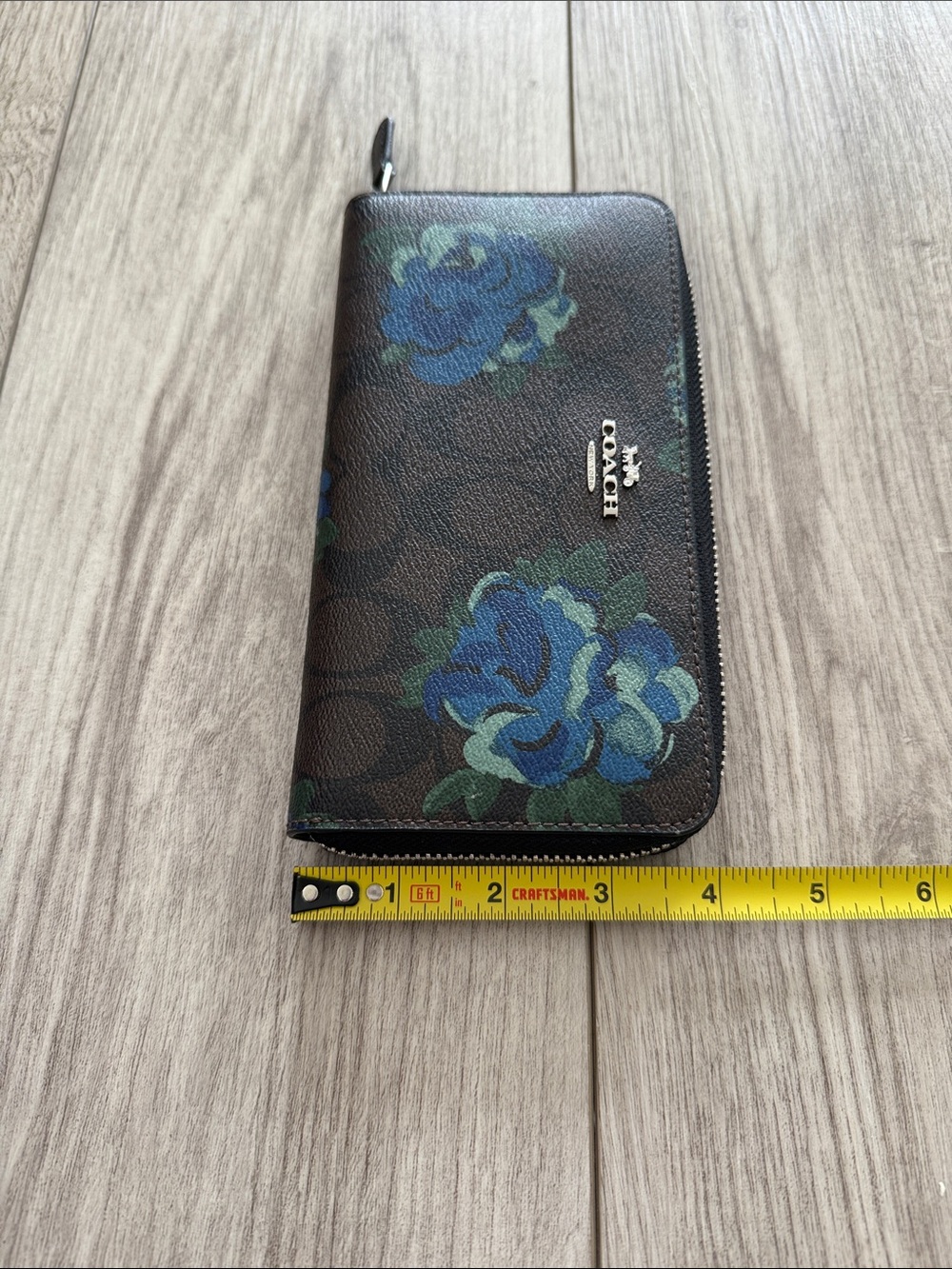 Coach Accordion Wallet victorian floral - Picture 8 of 8